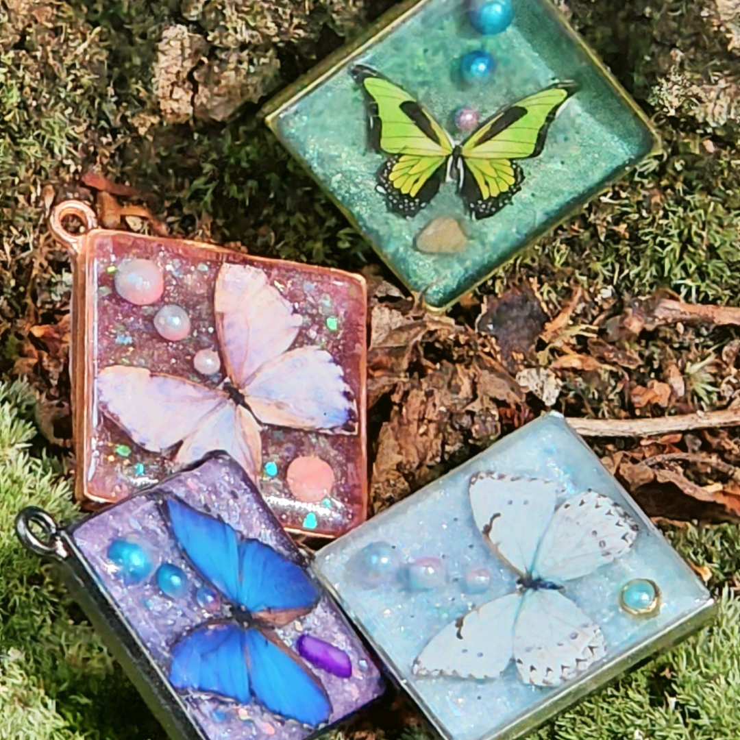 Transformation Butterfly Necklace